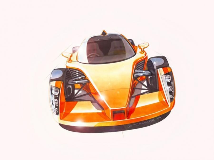  Hulme Supercar Concept 2005 года  (фото 4 из 12)
